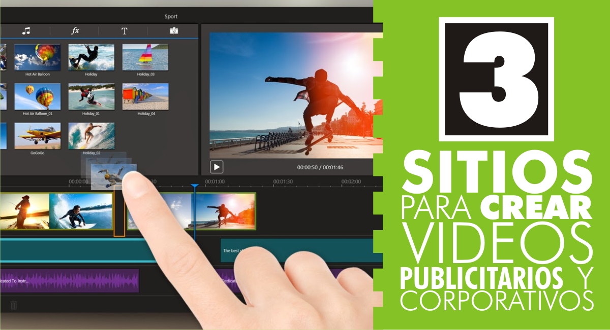 3 Sitios para Crear Videos Publicitarios y Corporativos
